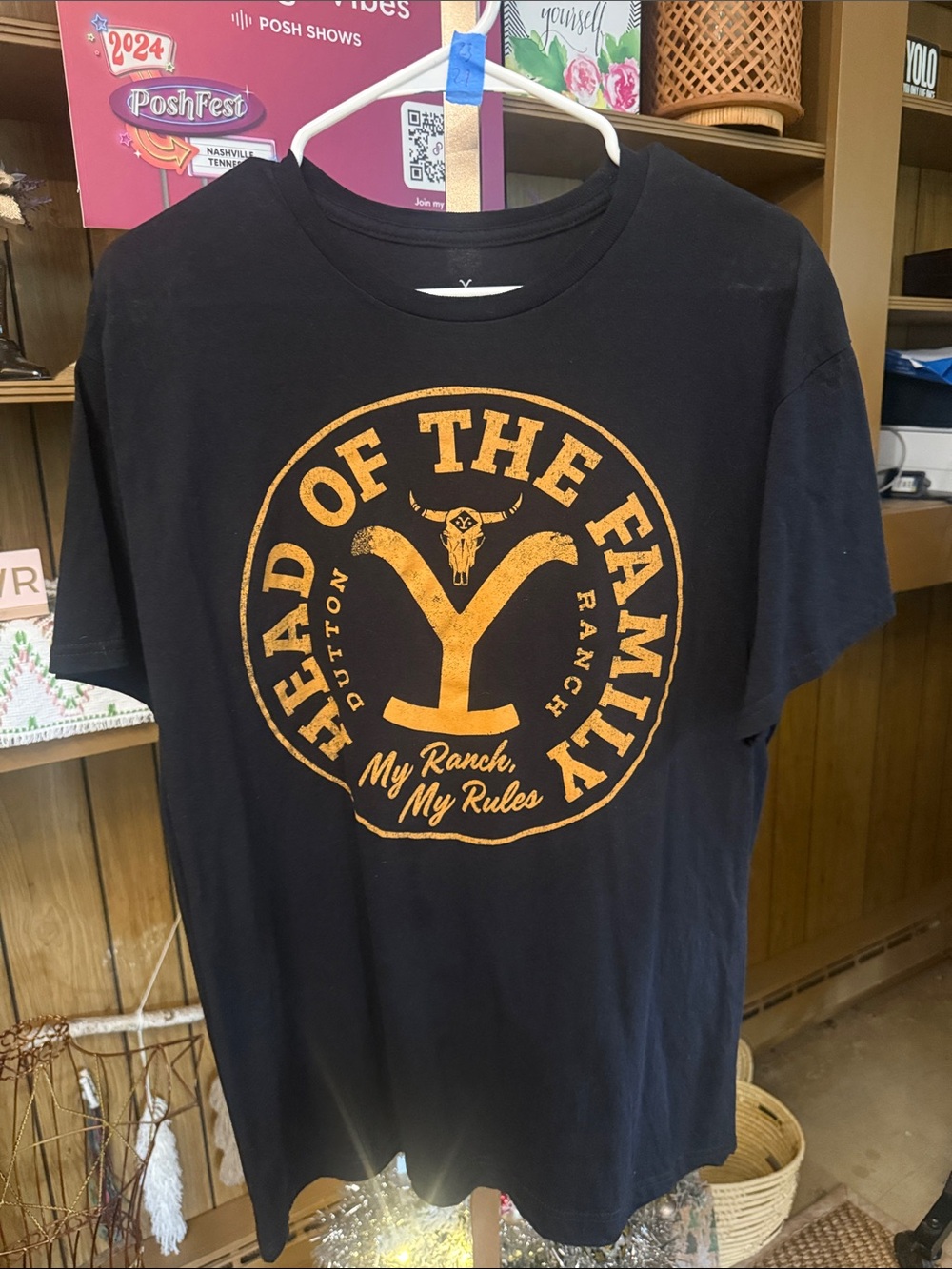 Yellowstone Head of the Family Graphic Tee